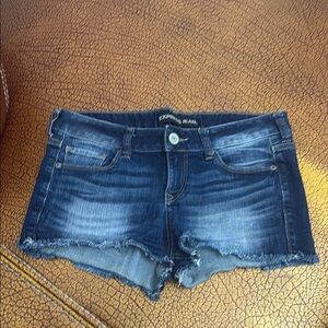 Express Denim Blue Shorts S